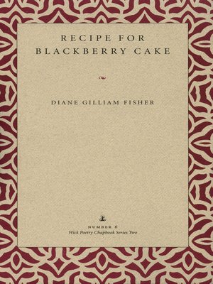 cover image of Recipe for Blackberry Cake